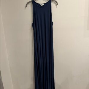 Navy Blue Maxi Dress
